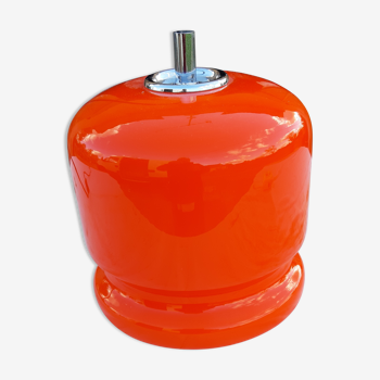 Lampe vintage des années 70 en opaline orange