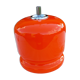 Lampe vintage des années 70 en opaline orange