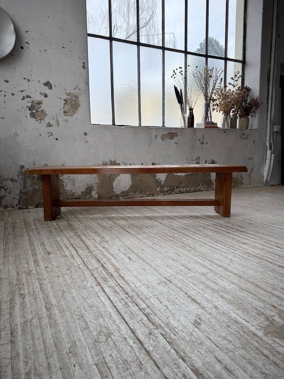 Chapo S14 blonde oak bench 172cm vintage