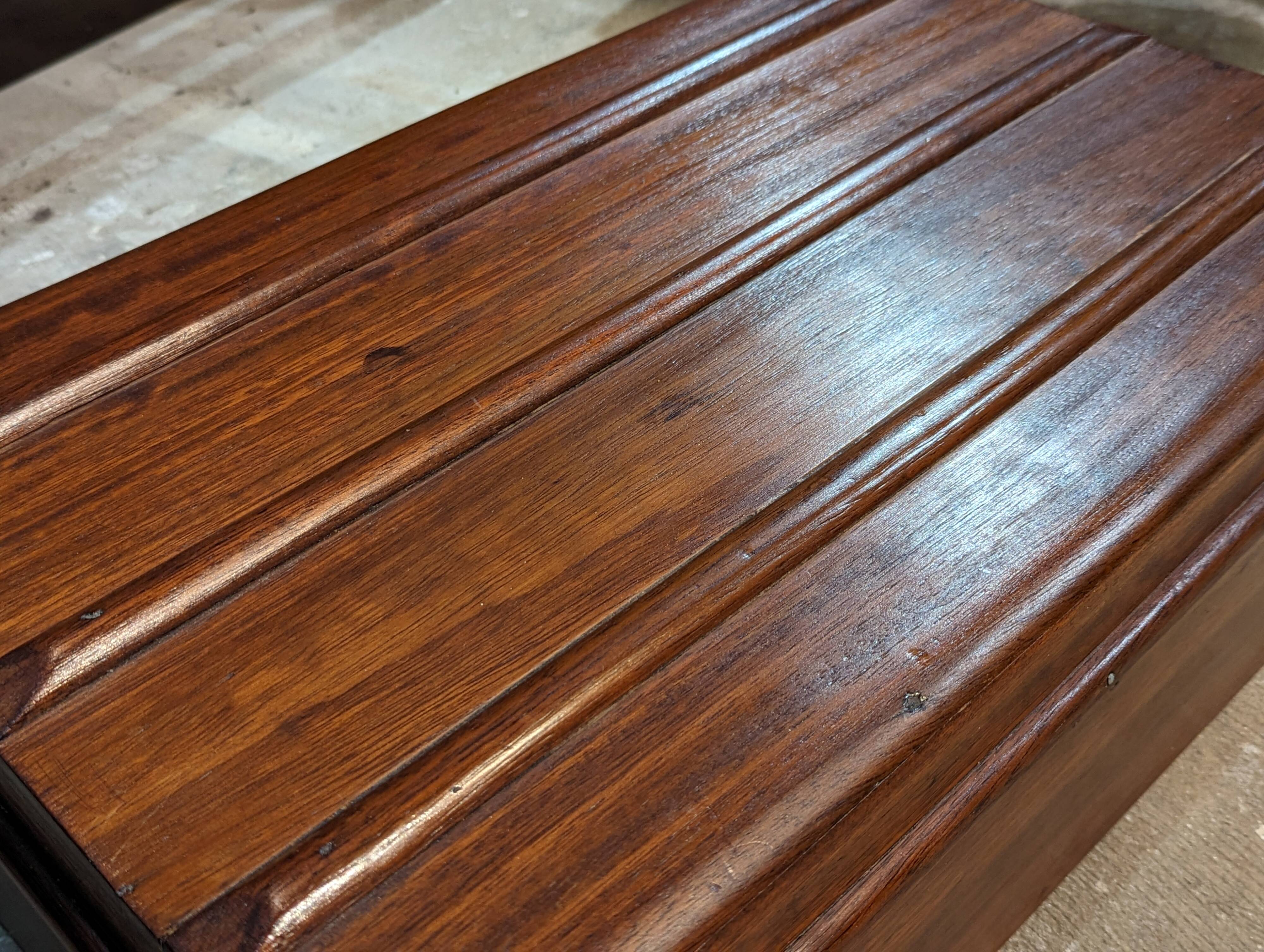 Mahogany chest
