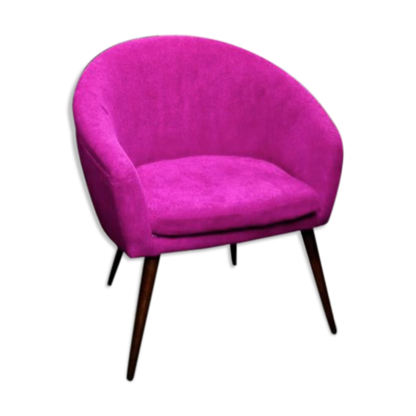 Mid century polish club chair Emil from late 60s