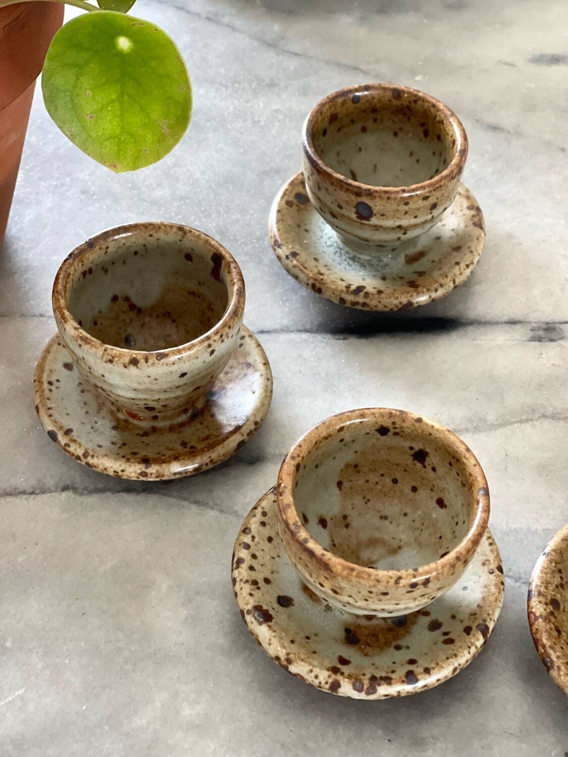 5 Gustave Tiffoche egg cups