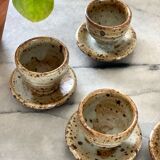 5 Gustave Tiffoche egg cups