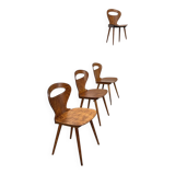 4 Baumann chairs 1960