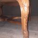 Bergere à oreilles en bois sculpté de style régence