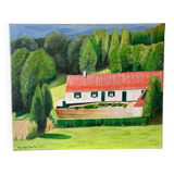 Painting "Little House on the Prairie"