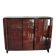 Armoire d'époque Art Deco plaqué palissandre laqué marron foncé