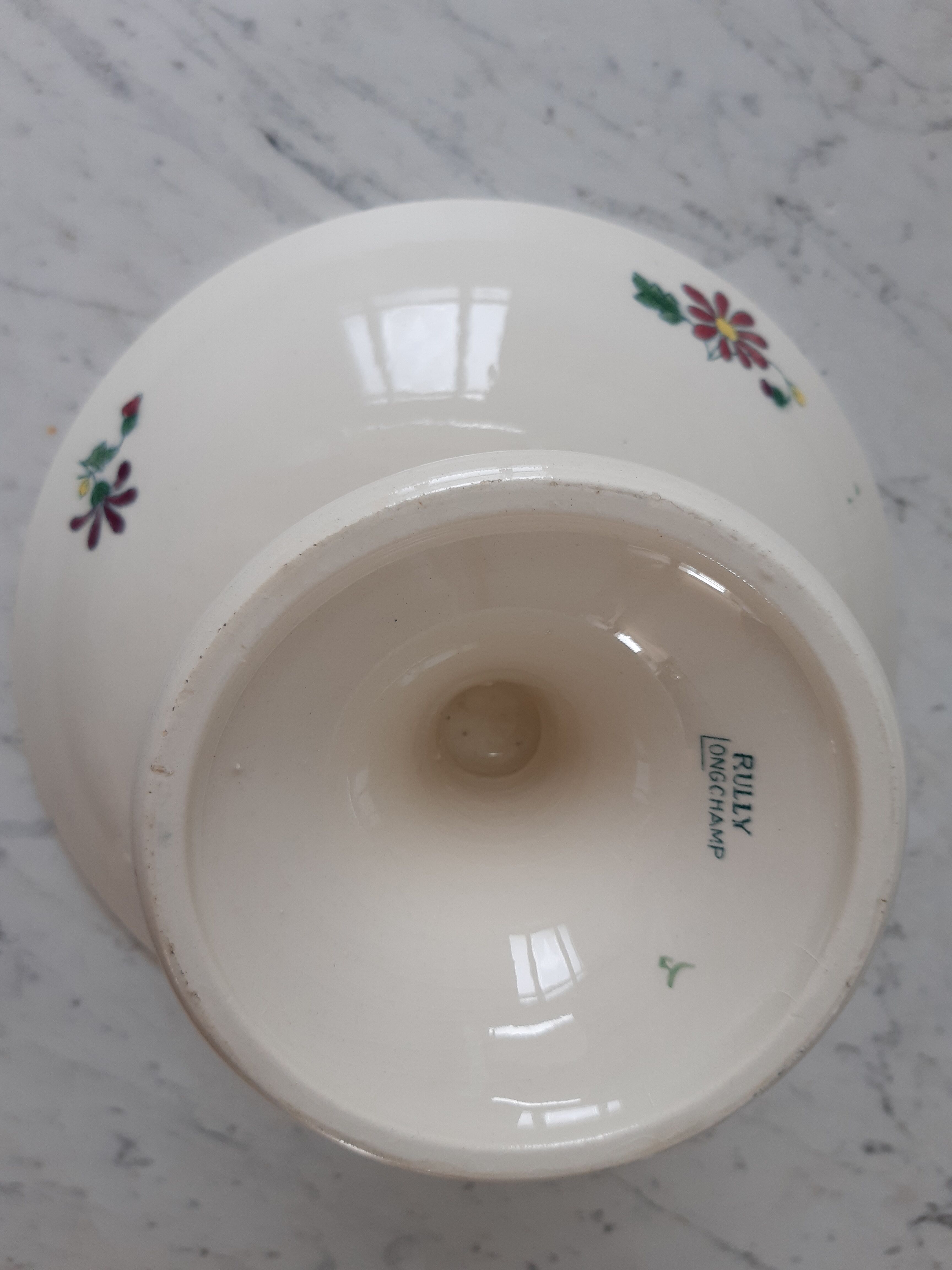 Compotier Longchamp modèle Rully années 40