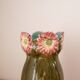 Belgian wild rose slip vase 178