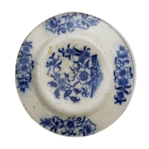 Assiette en faïence d'Onnaing Mouzin diam 21,5 cm