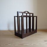 1930s Afrormosia Modernist Magazine Rack
