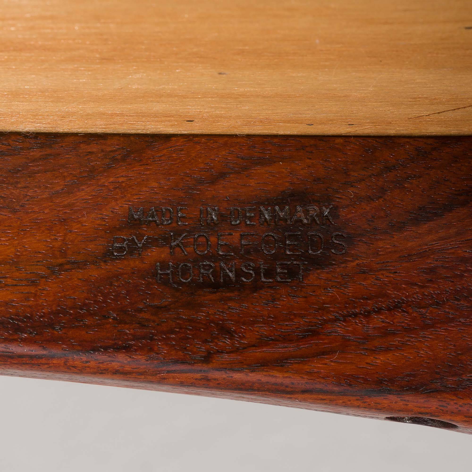 Danish Rosewood Eva Dining Chairs by Niels Koefoed for Koefoeds Hornslet