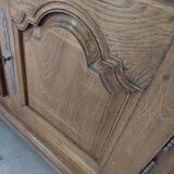 Library showcase two bodies in solid oak