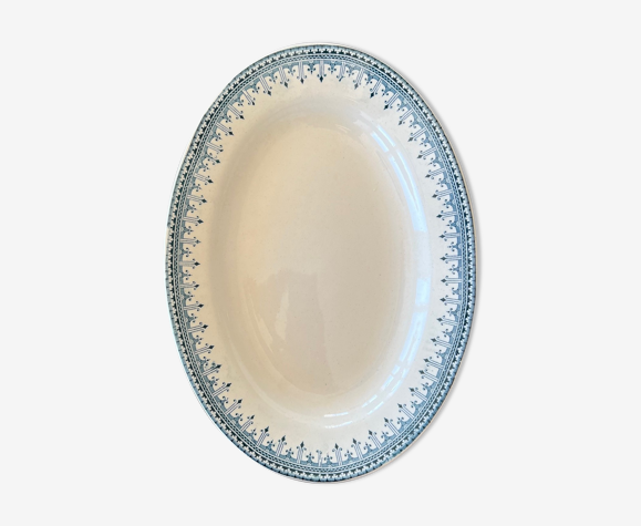 Plat ovale Terre de Fer