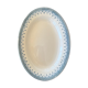 Oval flat Iron Earth