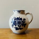 Vintage Delft Blue pitcher or jug - earthenware Made in Holland
