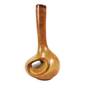 Vase moderniste en céramique, Bertoncello Ceramiche, conçu par Roberto Rigon, Italie, années 1960.