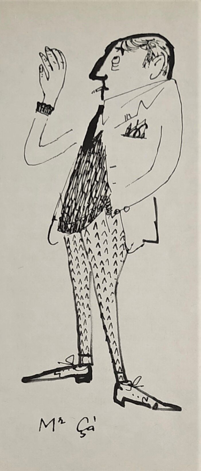 Illustration daninos -character series- " mr ça "