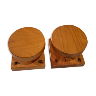 Vintage pine hooks