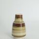 Small Scandinavian Collectible Vase in Brown Stoneware by Gunnar Borg for Höganäs Keramik, 1960s