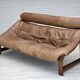 Années 1970, design norvégien de Jan Erik Lindgren. Canapé 2 places modèle "Amazon".