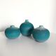 Trio of vintage ceramic vases by Antonio Lampecco