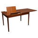 Table à manger extensible vintage en teck, années 1960
