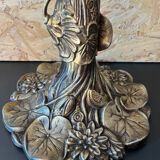 Brass table lamp foot