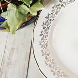 Set of 6 mismatched dessert plates Sarreguemines