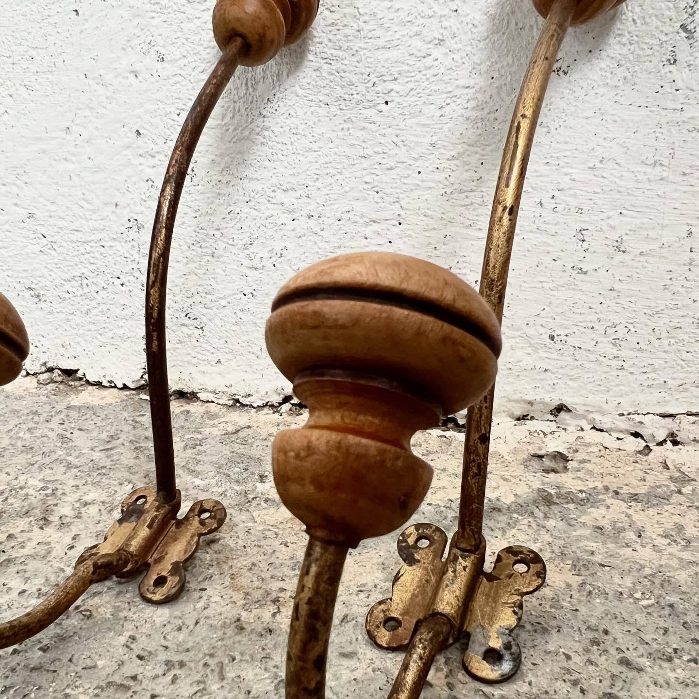 Pair of coat hooks