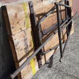 Folding workshop table