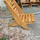 Lot de 2 chaises de plage pliantes