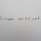 Hand-painted pie dish