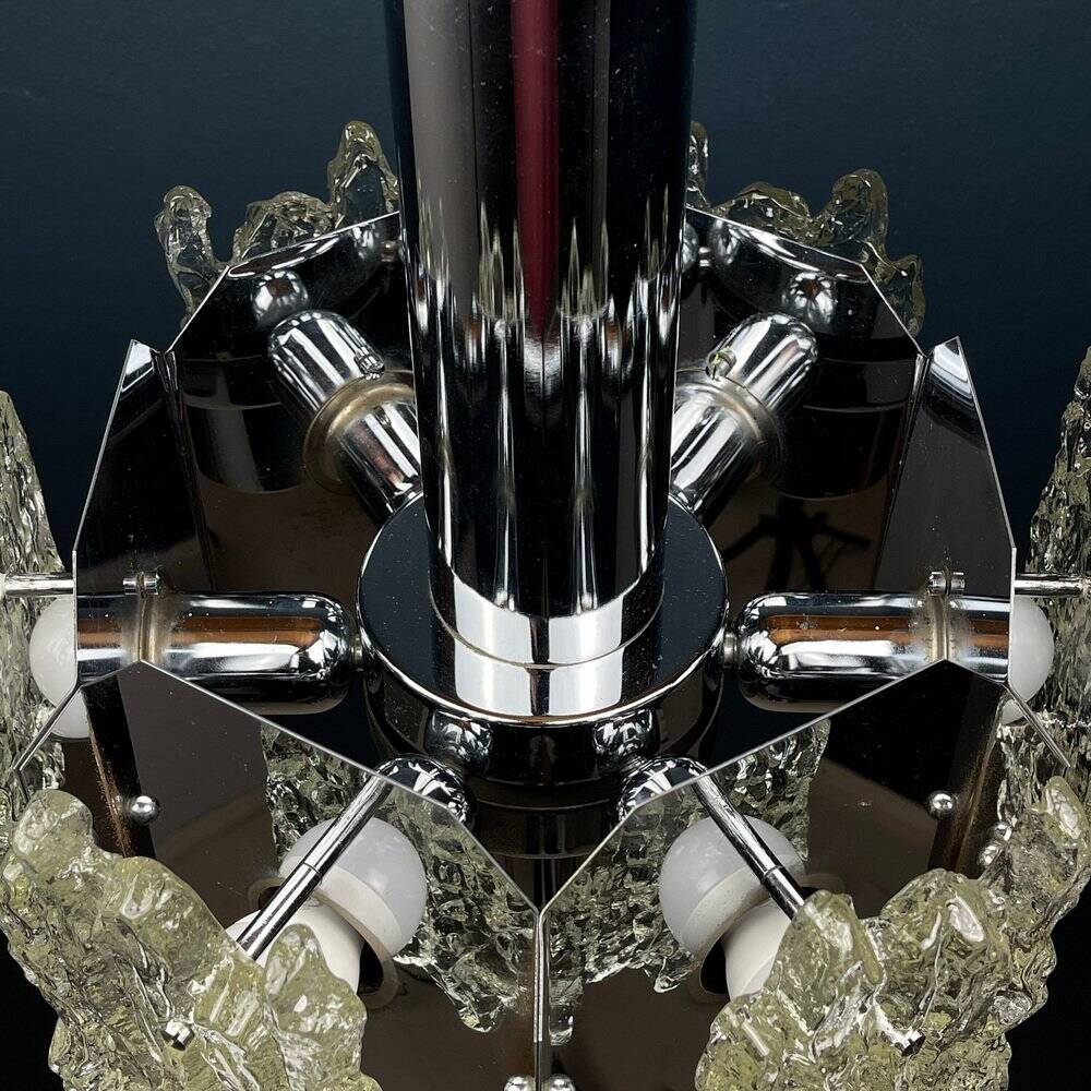 Mid-century Murano glass chandelier, Italy, 1970s