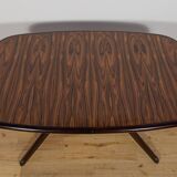 Mid-Century Teak Extendable Table by N.O. Møller for Gudme Furniture Factor