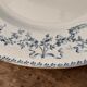 Plat rond Sarreguemines "Mozart"