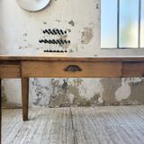 Table de ferme en pin, 1950