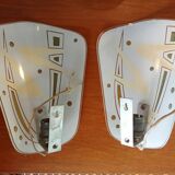 Pair of Art Deco wall lights
