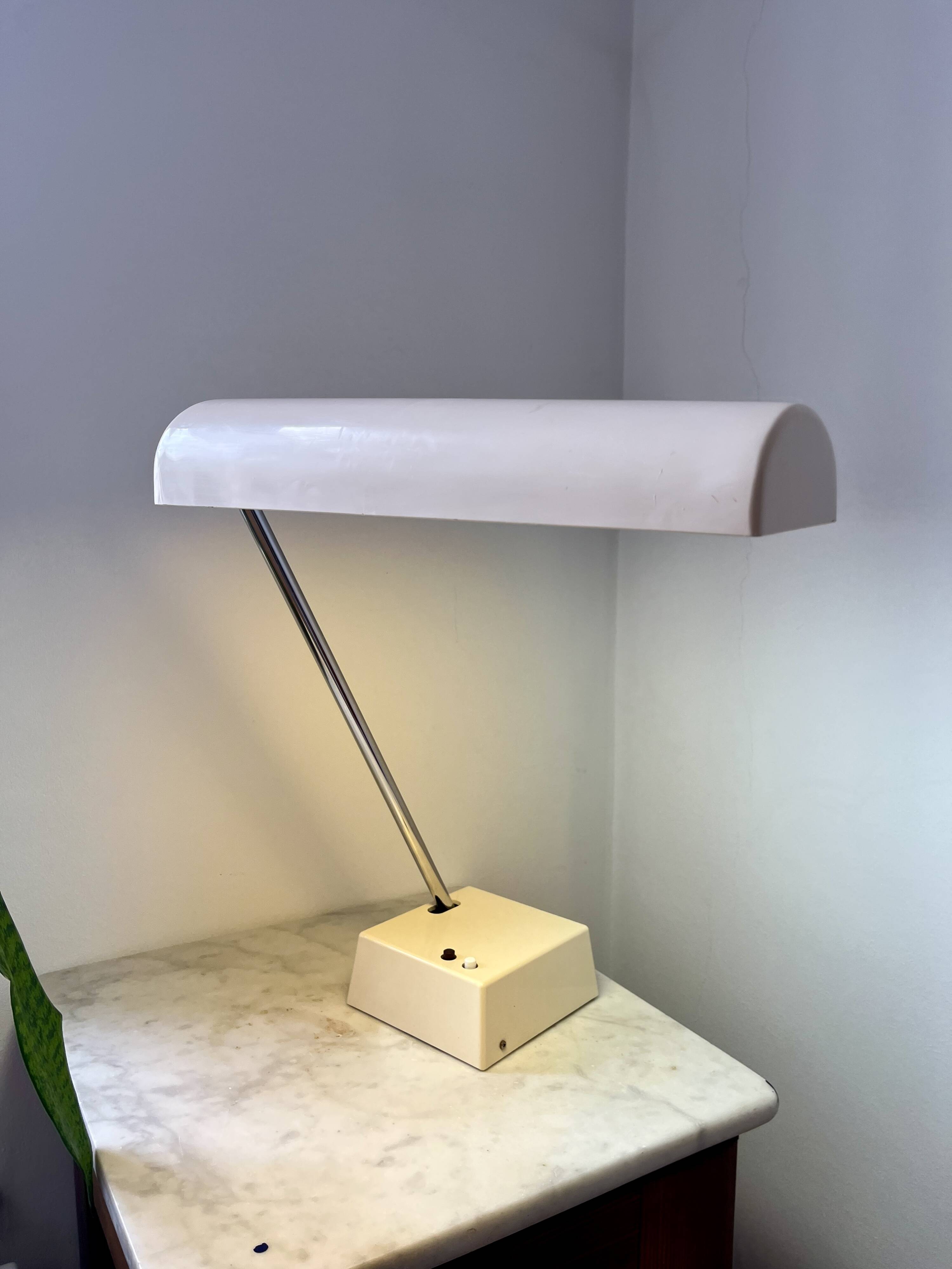 Vintage Waldmann Odette Desk Lamp by Wolfgang Tümpel, DDR, 1960s