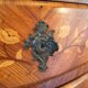 Commode tombeau marqueterie style louis xv
