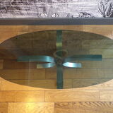 Oval coffee table 1970