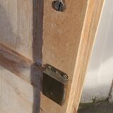 Very beautiful vintage 1940 parisian wardrobe, 2 doors stripped and sanded