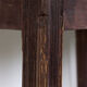 Vintage wooden table factory desk