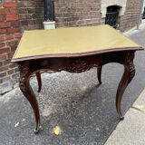 Office in wood and leather