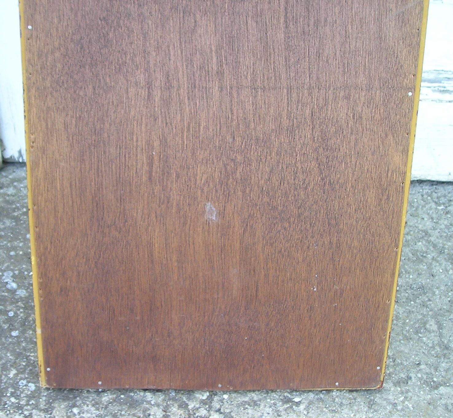 70s foot mirror in gilded wood 110 x 27 cms