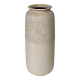 Large vintage textured ceramic vase