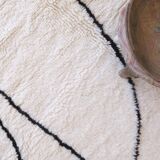 Beni Mrirt White Rug - 265 x 165 cm