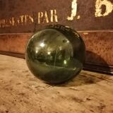 Old glass ball of fishing net