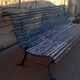Old garden bench