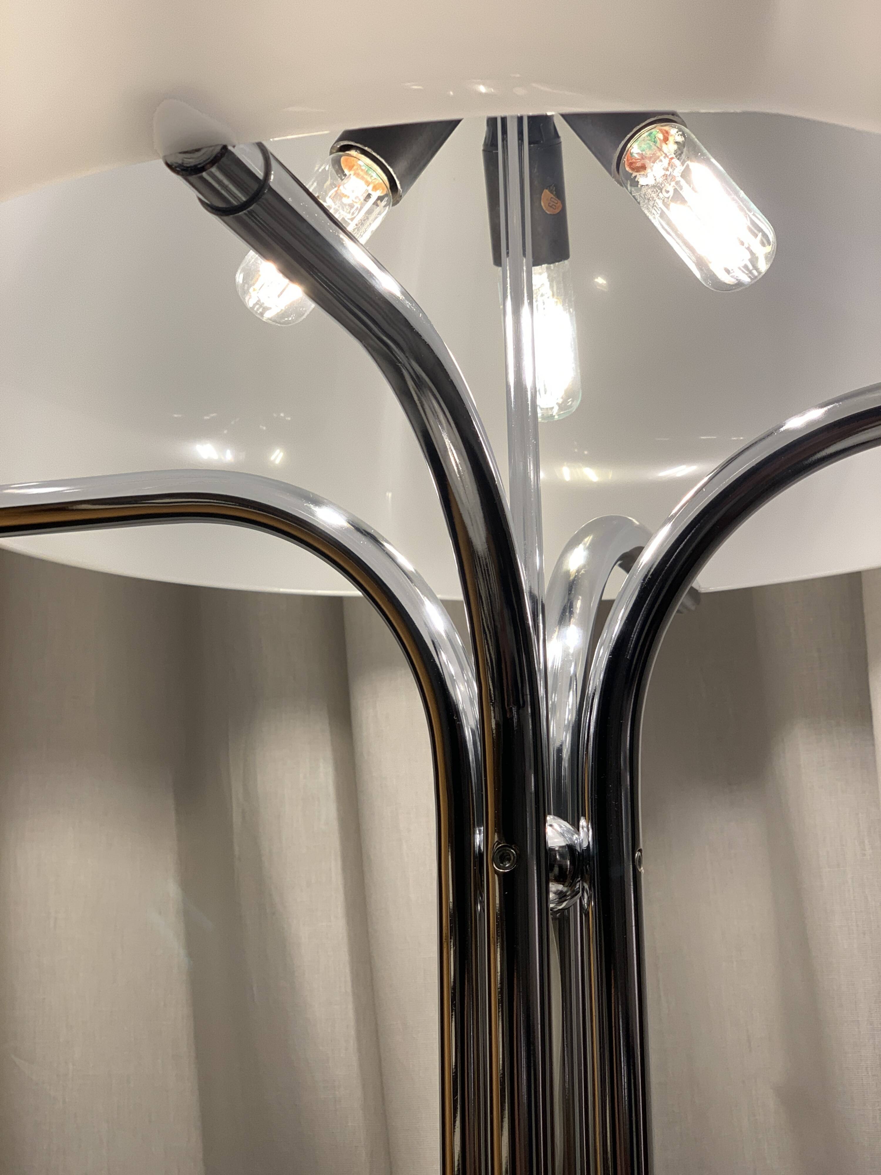 Quadrifoglio Lamp 60-70s – White - Gae Aulenti / Luigi Massoni